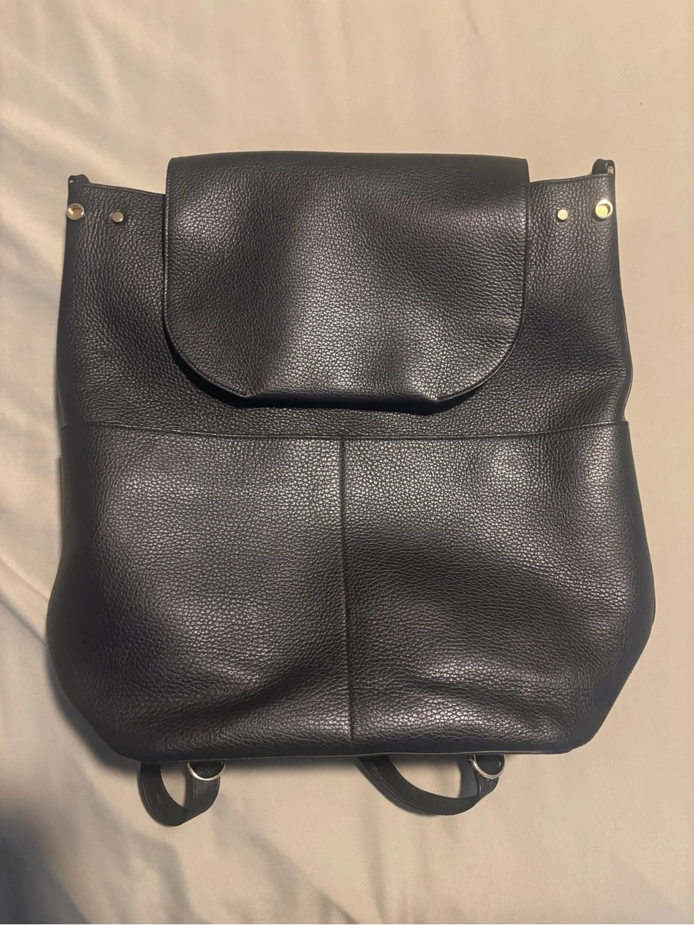 Cuyana 16in Leather Backpack